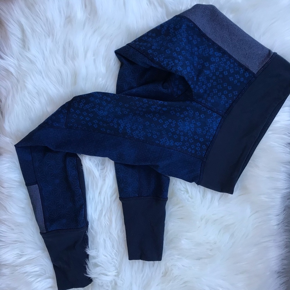 Lululemon Wunder Under Sashiko Patchwork Leggings - image 3